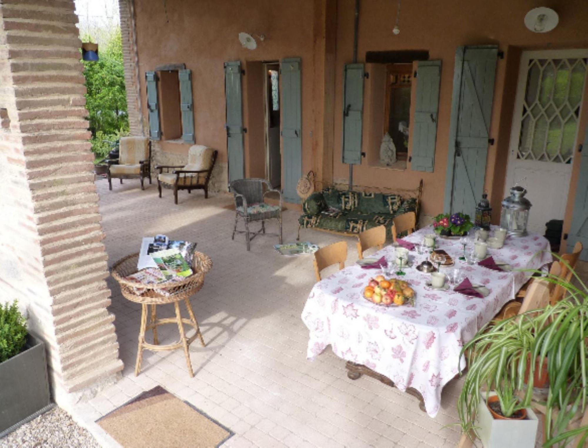Le Fraysse Bed and Breakfast Montdurausse Buitenkant foto